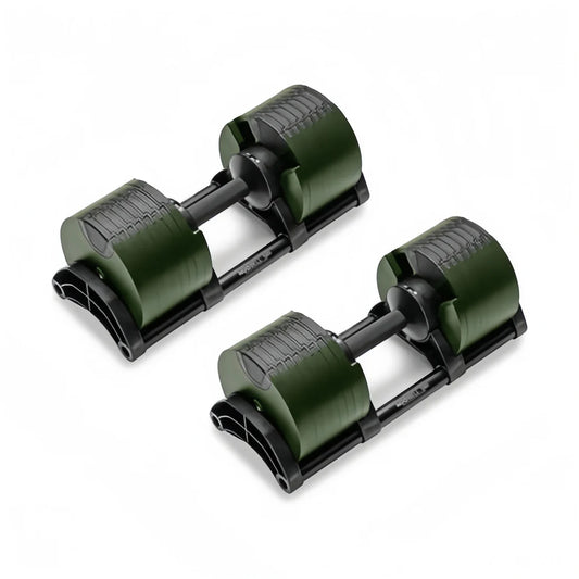 Smart Adjustable Dumbbells 5-80LB - Digital Weight Control Space-Saving Design
